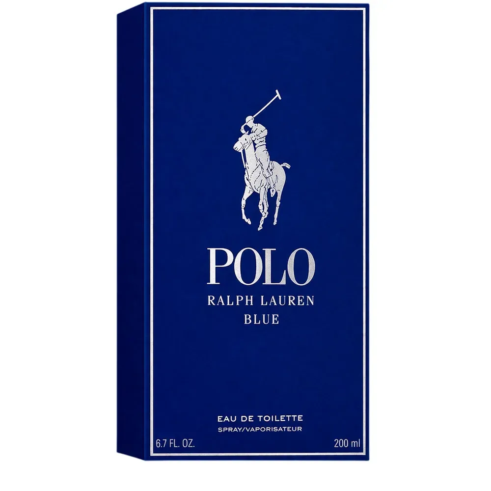 Perfume Masculino Polo Blue Ralph Lauren Eau De Toilette 200ml