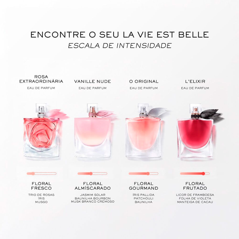 Perfume Feminino La Vie Est Belle Vanille Nude L'Eau de Parfum Lancôme 100ml