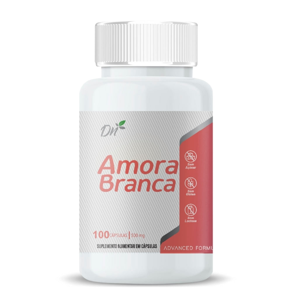 Amora Branca Denature 500mg 100 Cápsulas
