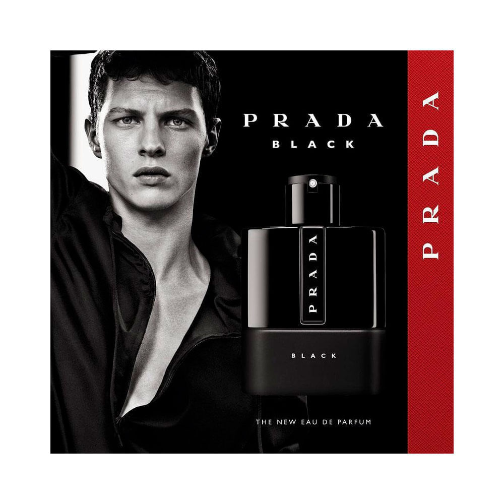 Perfume Masculino Luna Rossa Black Prada Eau De Parfum 100ml