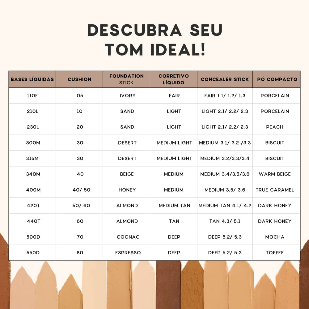 Corretivo em Bastão Stick Océane 3.5g Cor Médio-Claro 3.2