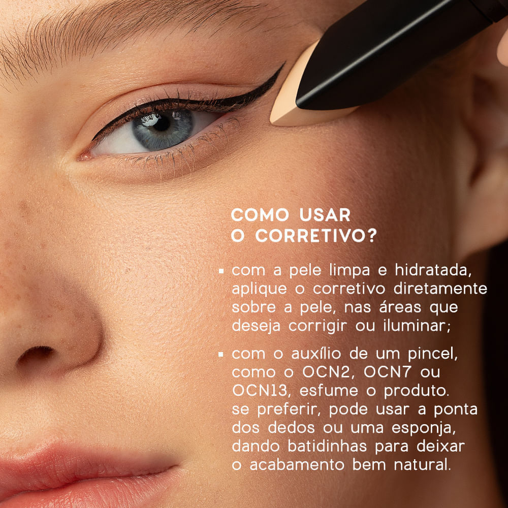Corretivo em Bastão Stick Océane 3.5g Cor Médio-Claro 3.2
