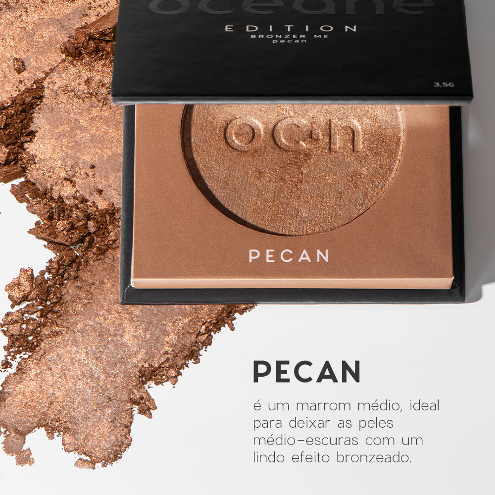 Bronzer em Pó Océane Oceane Cor Pecan