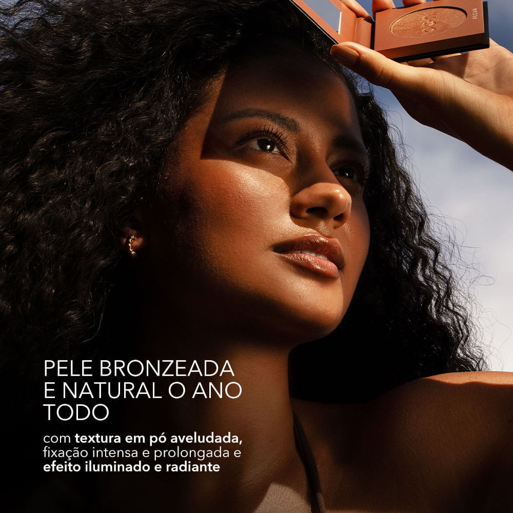 Bronzer em Pó Oceane Cor Oak
