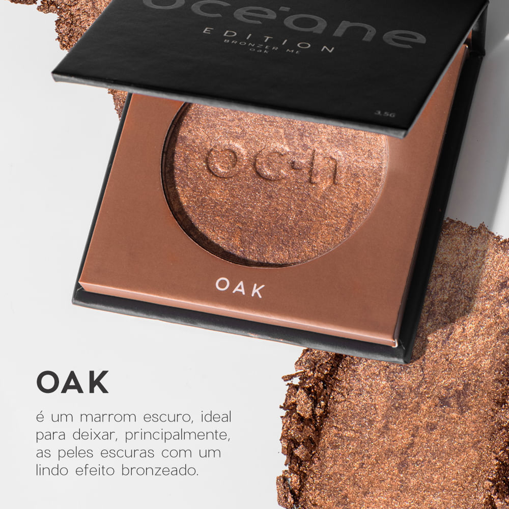 Bronzer em Pó Oceane Cor Oak