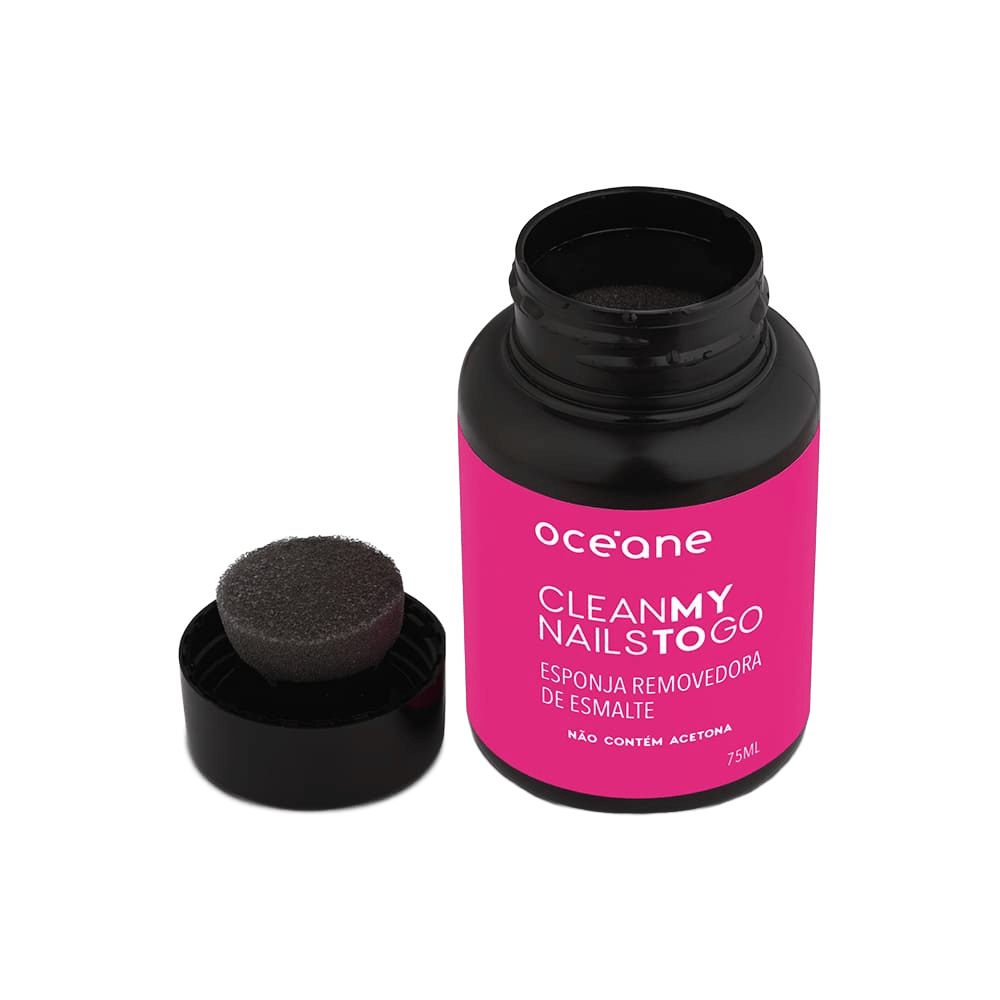 Esponja Removedora de Esmalte Clean My Nails To Go Oceane 75ml