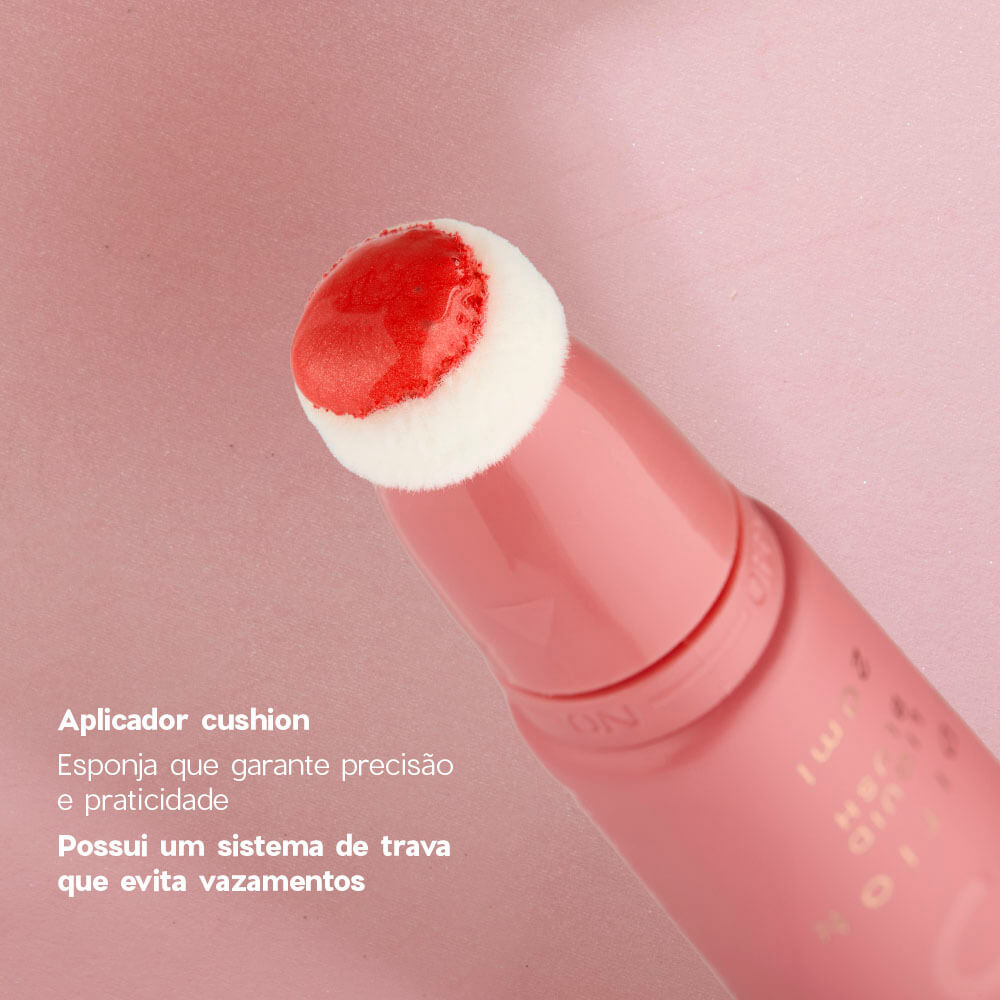 Blush Líquido Glossy Edition Oceane 20ml Cor Rose Pink