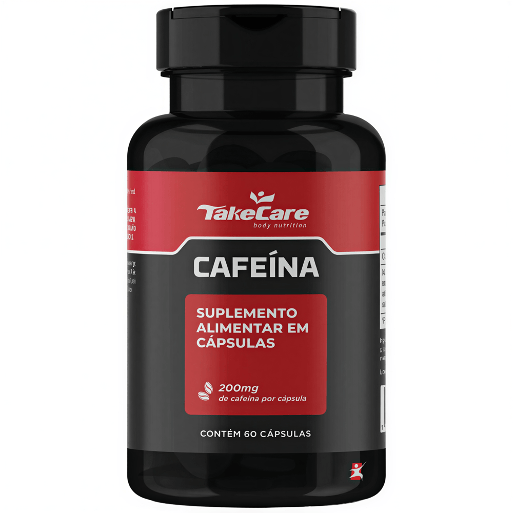 Cafeína Take Care 200mg 60 Cápsulas