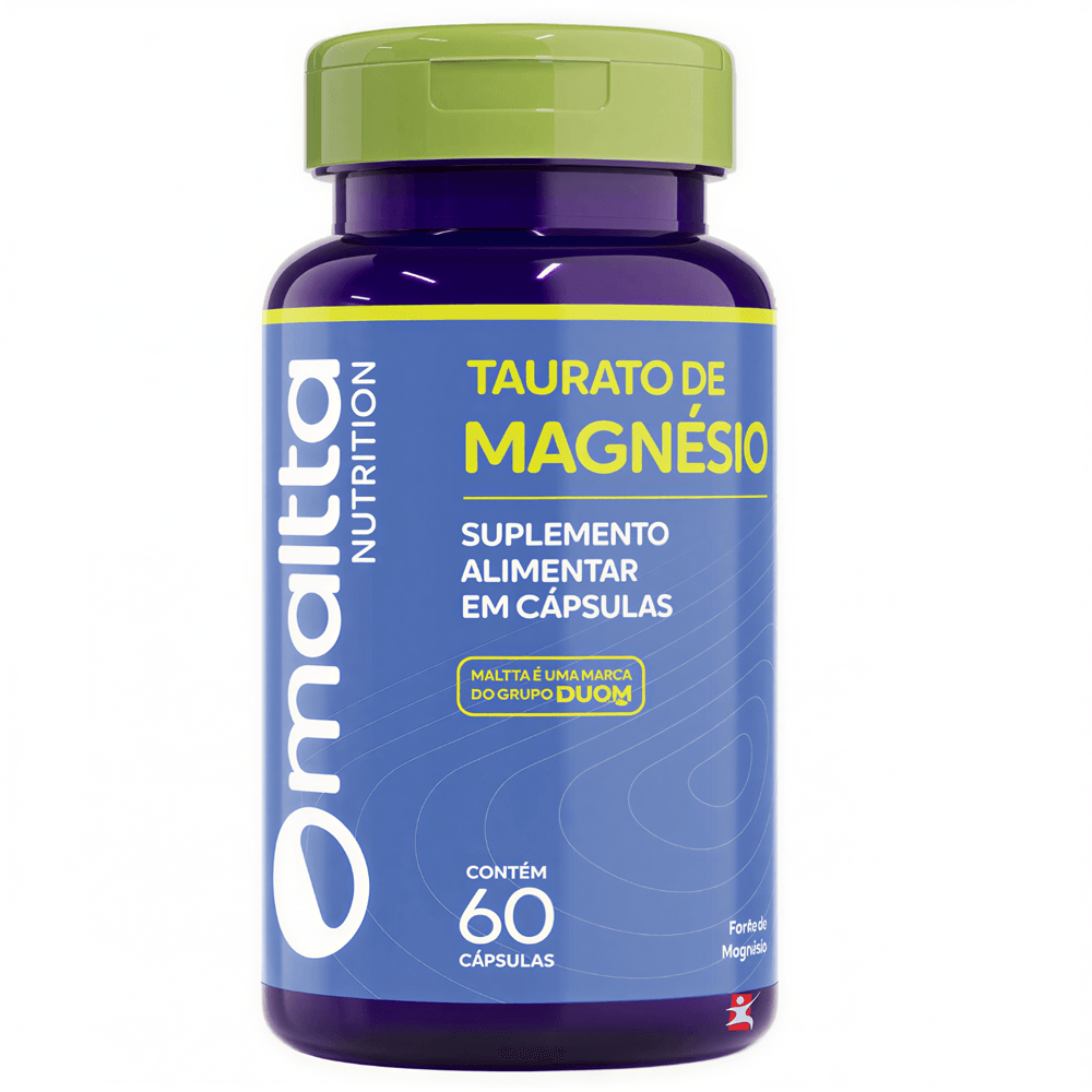 Taurato de Magnésio Maltta Nutrition 60 Cápsulas