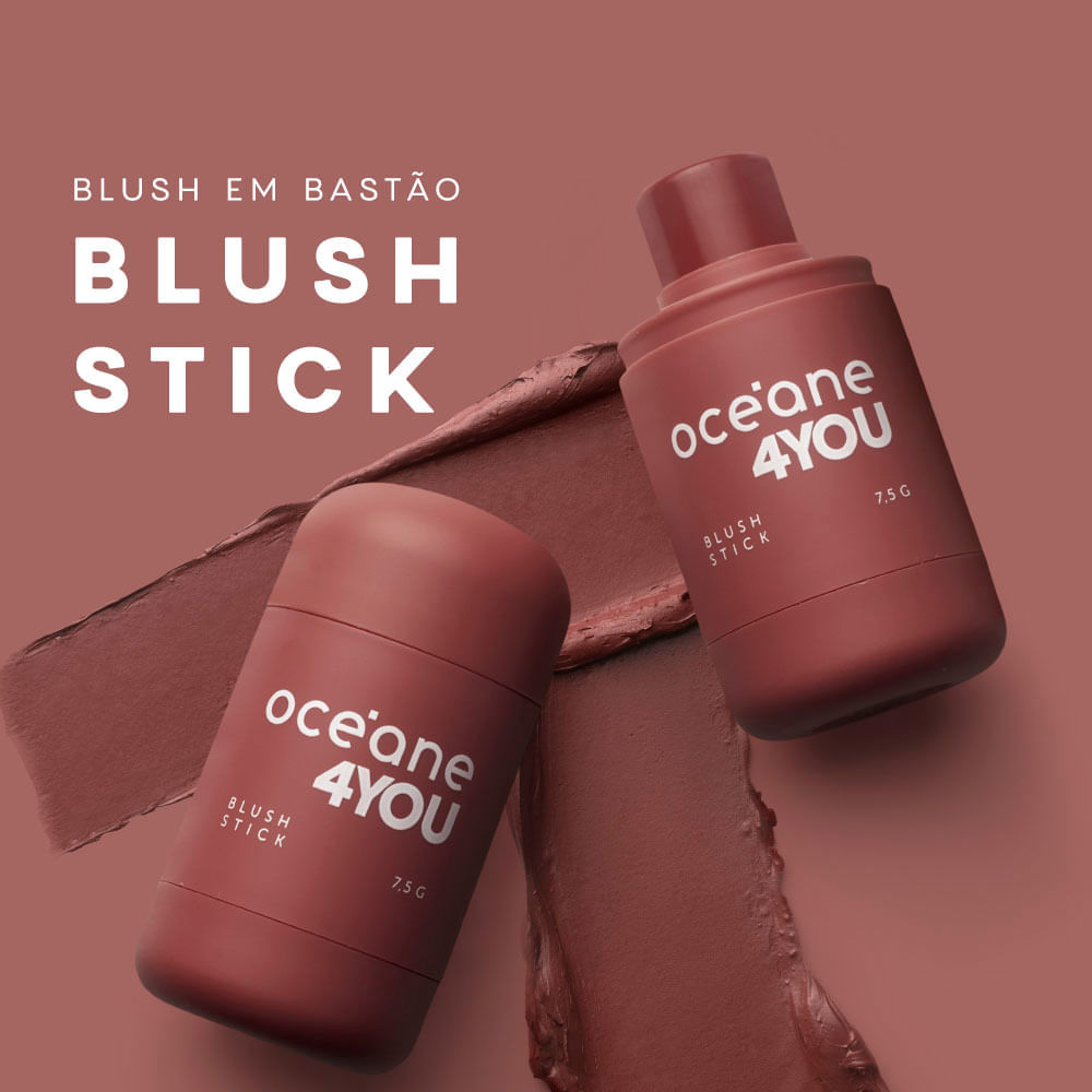 Blush em Bastão 4you Oceane Cor Cake