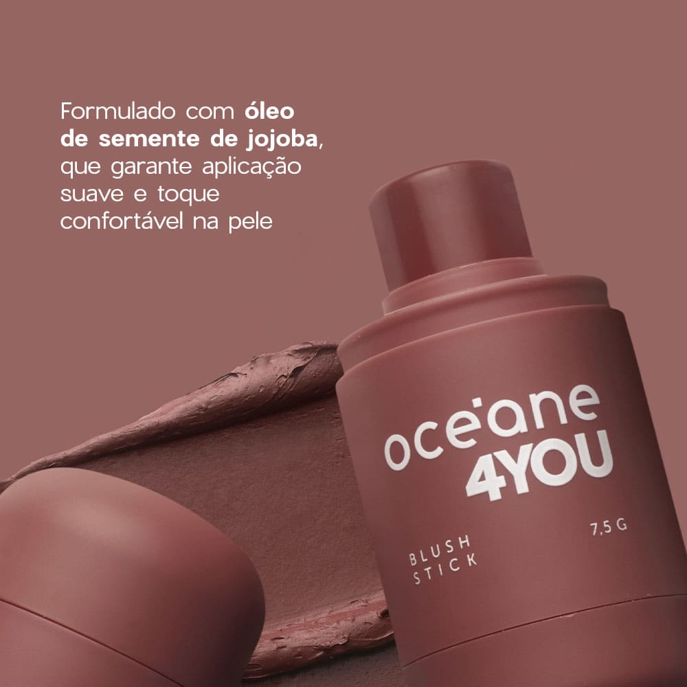 Blush em Bastão 4you Oceane Cor Cake