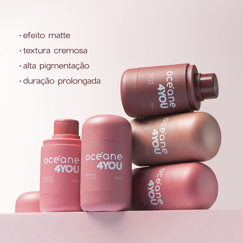 Blush em Bastão 4you Oceane Cor Balloon
