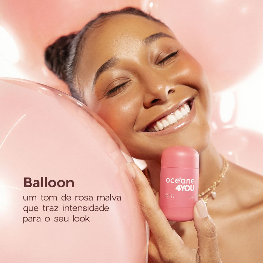 Blush em Bastão 4you Oceane Cor Balloon
