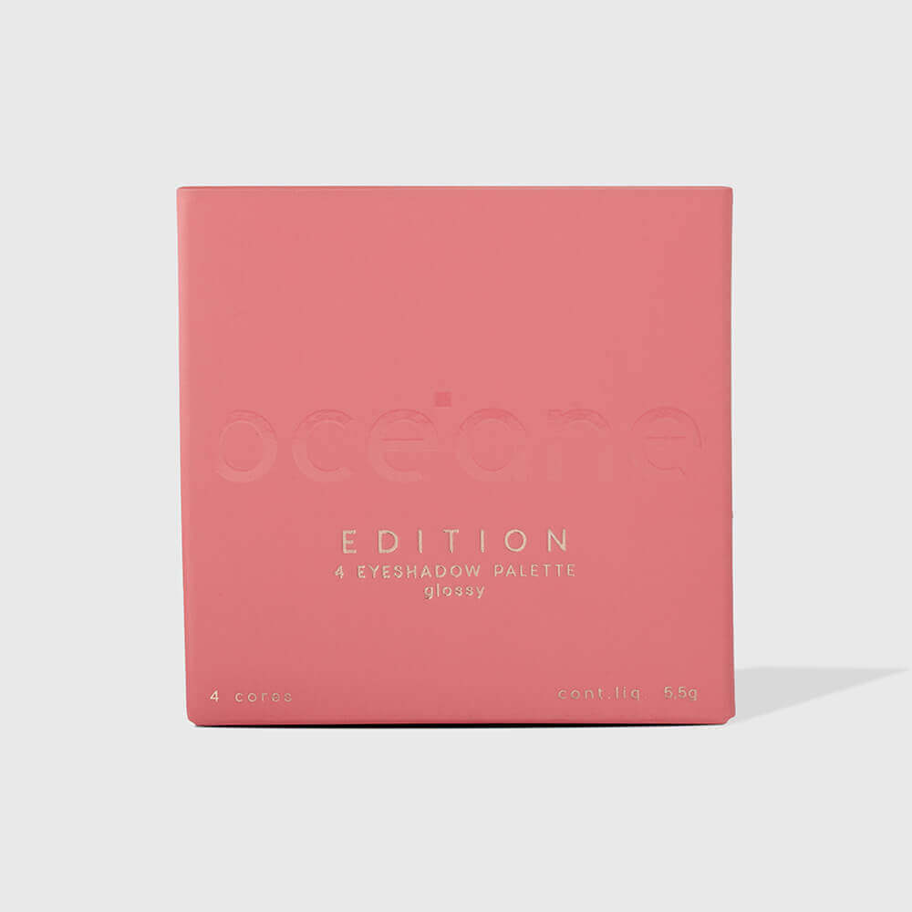 Paleta de Sombras 4 Eyeshadow Glossy Edition Oceane