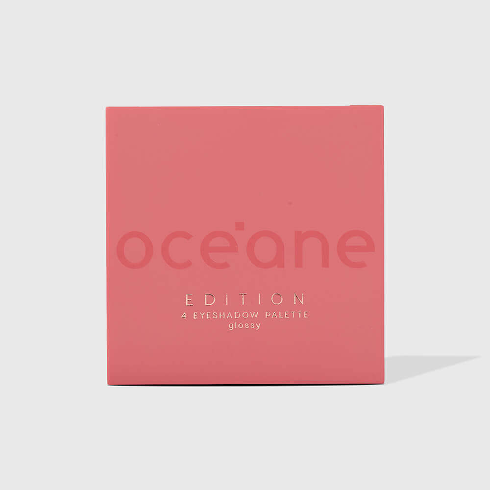 Paleta de Sombras 4 Eyeshadow Glossy Edition Oceane