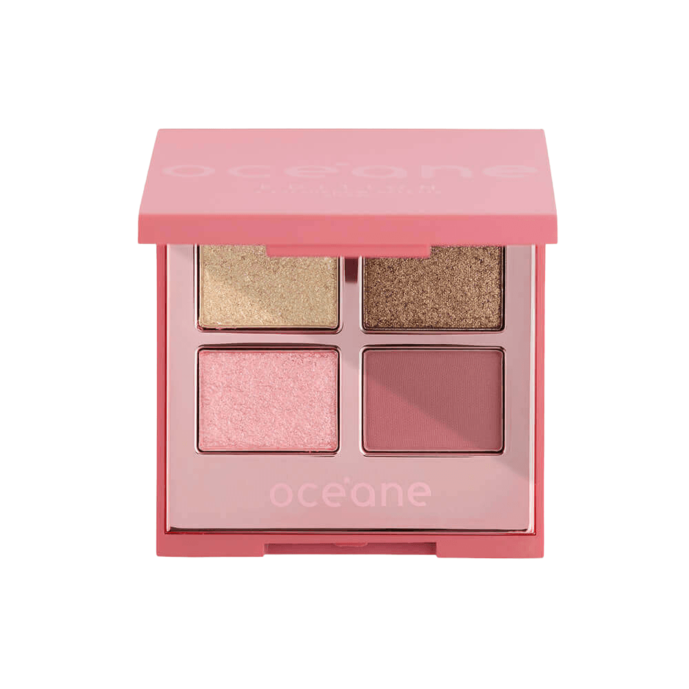 Paleta De Sombras 4 Eyeshadow Glossy Edition Oceane