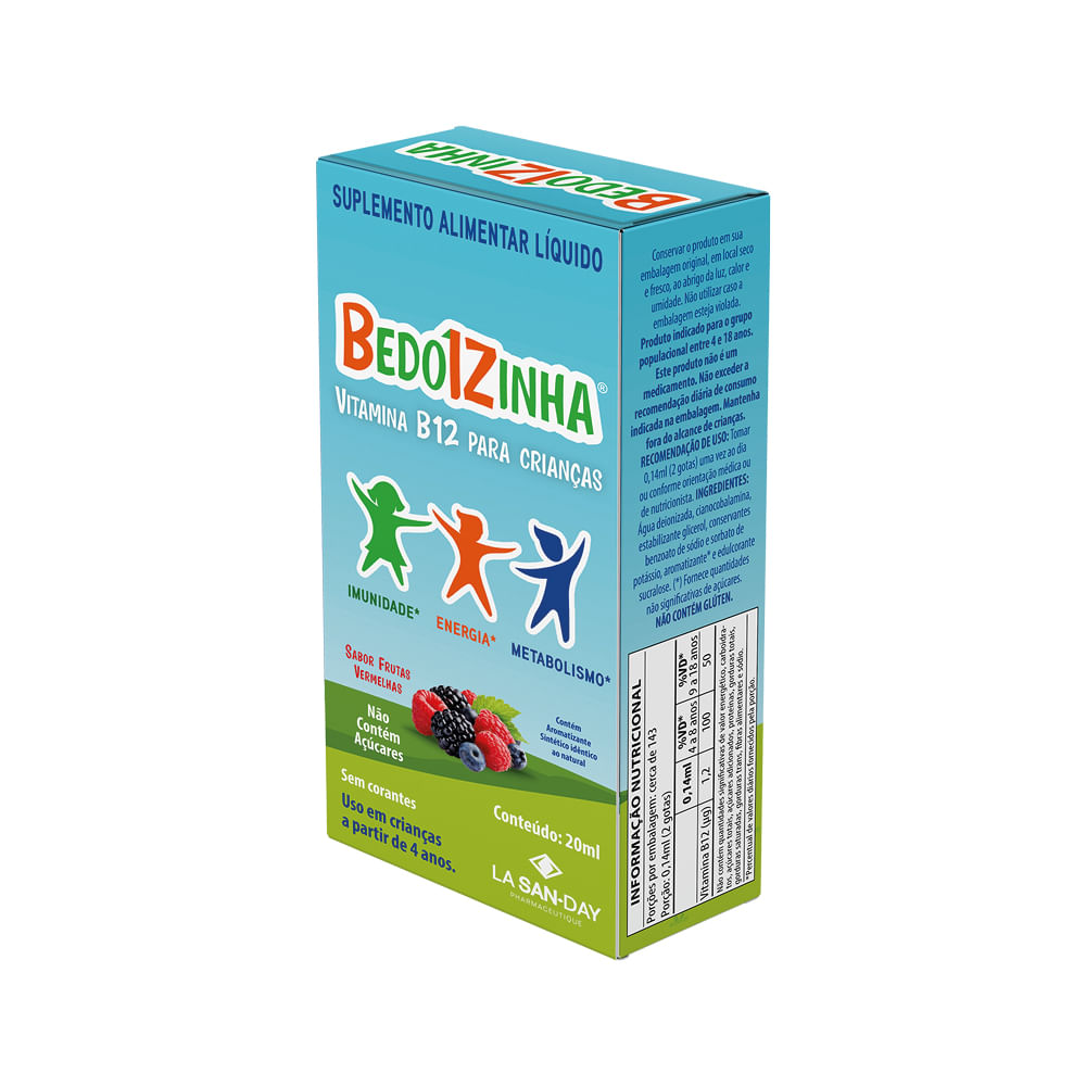 Bedoizinha Vitamina B12 La San Day 20ml