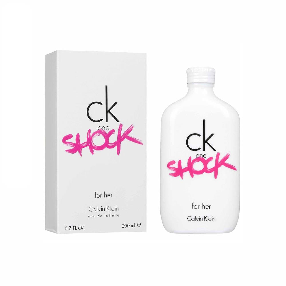 Perfume Feminino Ck One Shock For Her Calvin Klein Eau de Toilette 200ml