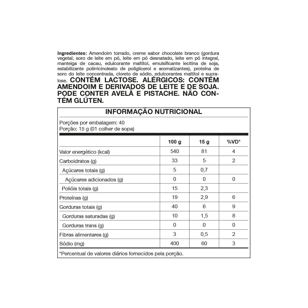 Pasta de Amendoim com Whey Nutrata Paçoca 600g