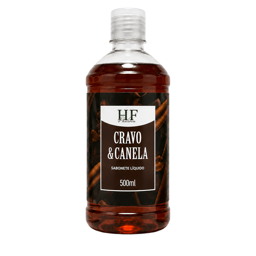 Sabonete Líquido Hf Pharma 500ml Cravo e Canela