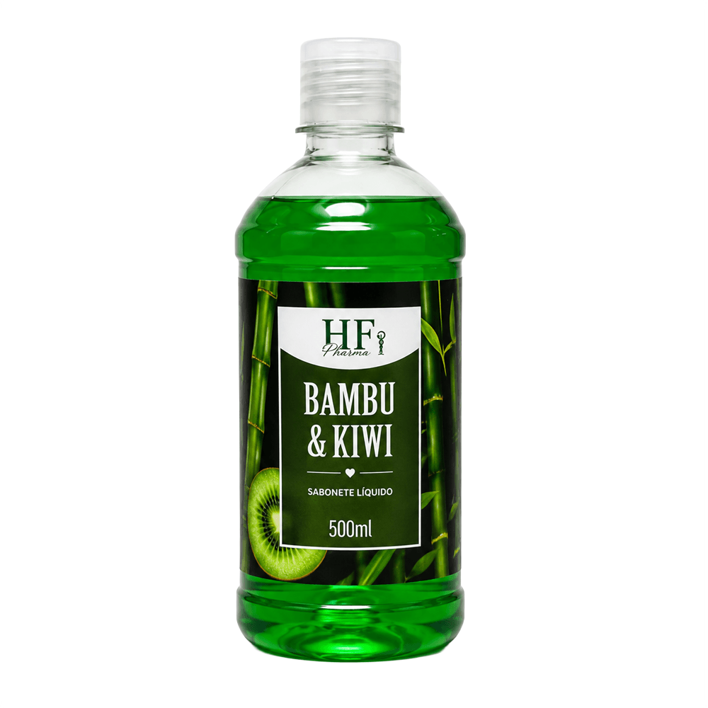 Sabonete Líquido Hf Pharma 500ml Bambu E Kiwi