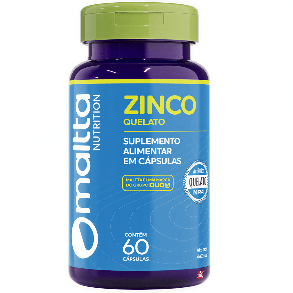 Zinco Quelato Maltta Nutrition 60 Cápsulas