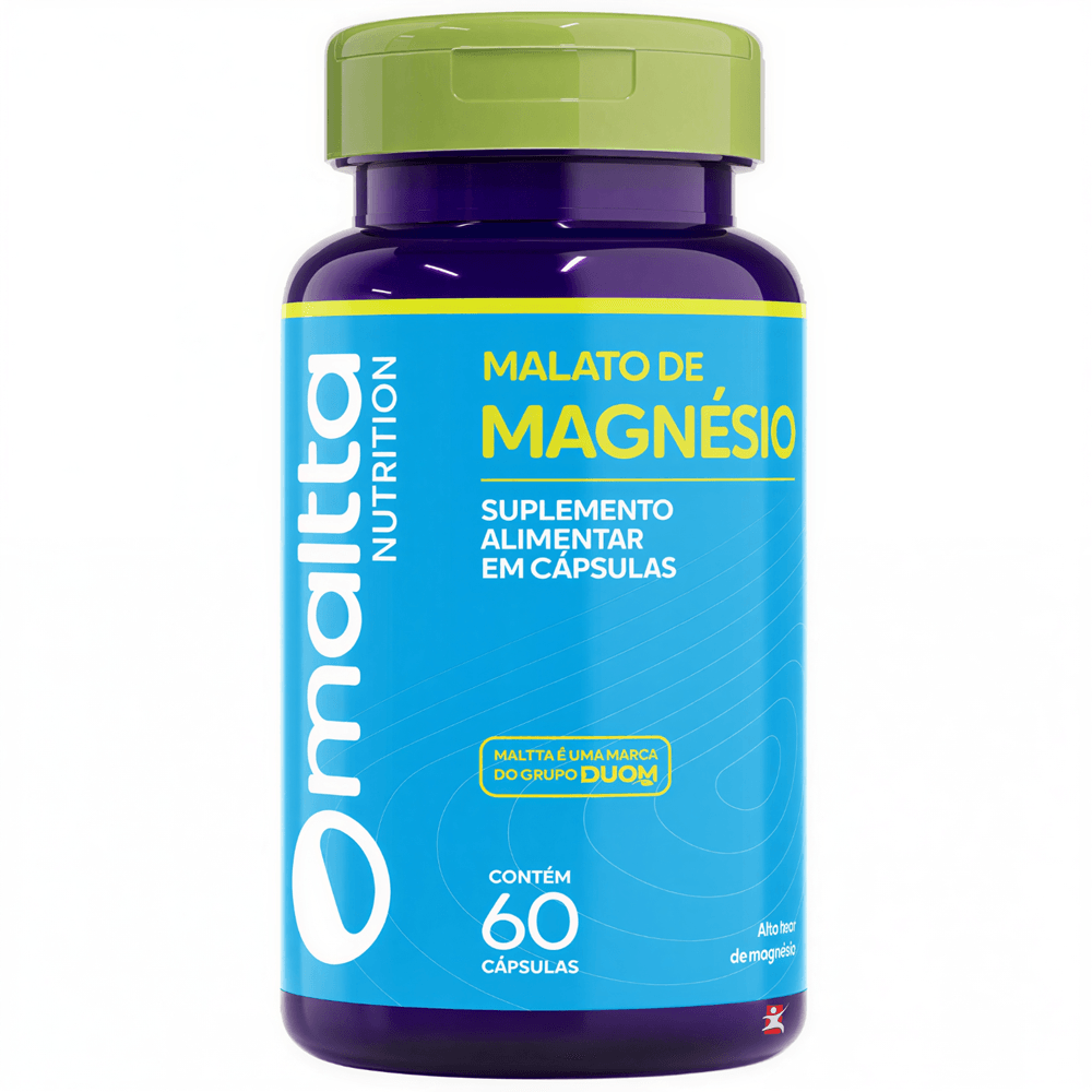 Malato De Magnésio Maltta Nutrition 60 Cápsulas