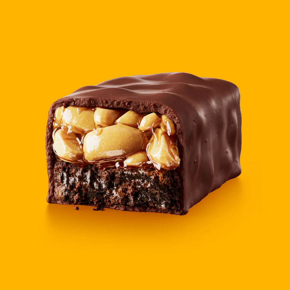 Double Bar Banana, Amendoim e Chocolate 35g Pinati 16 Unidades