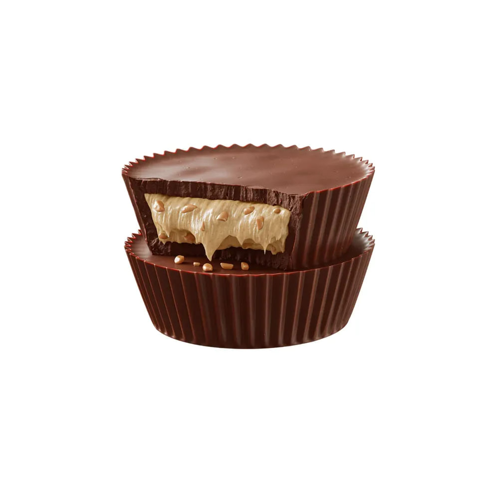 Protein Cups Sabor Pasta de Amendoim 21g Pinati 18 Unidades