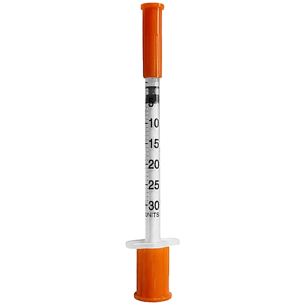 Seringa Insulina 0,3ml 6x0,25mm 31G Uniqmed Unidade