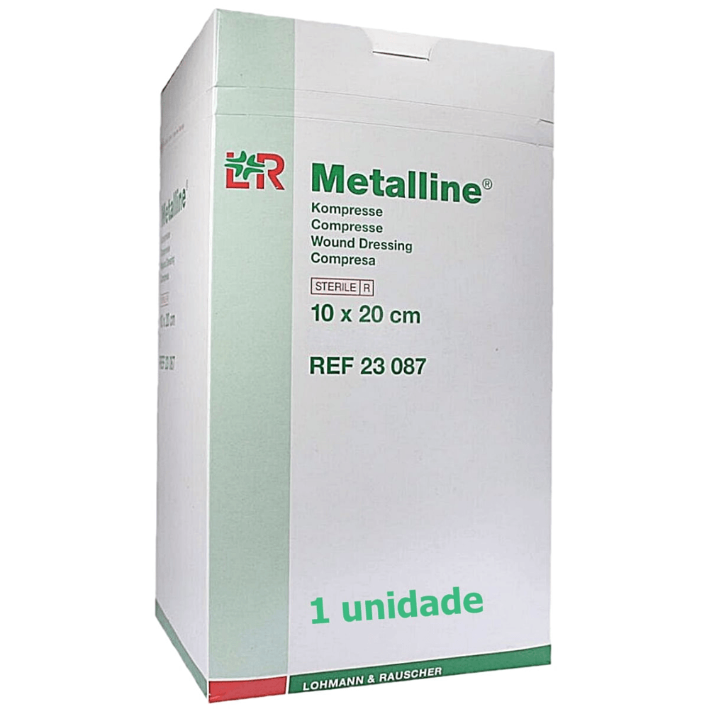 Curativo Dressing Cobertura Metalline 23087 10X20cm Unidade