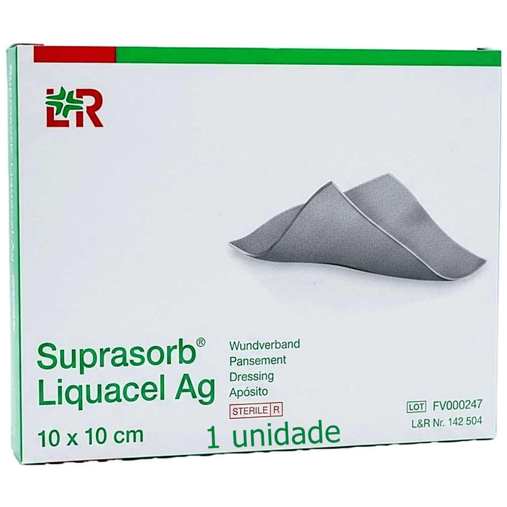 Curativo Suprasorb Liquacel Fv000247 Ag 10x10cm Unidade