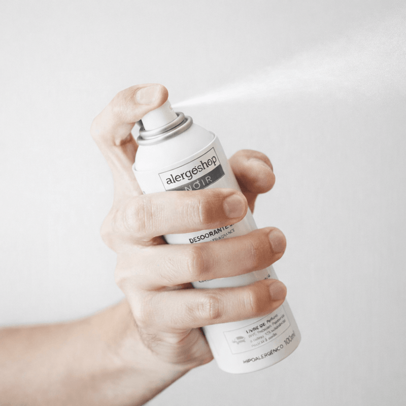 Kit Desodorante Spray Noir Alergoshop 100ml 3 Unidades