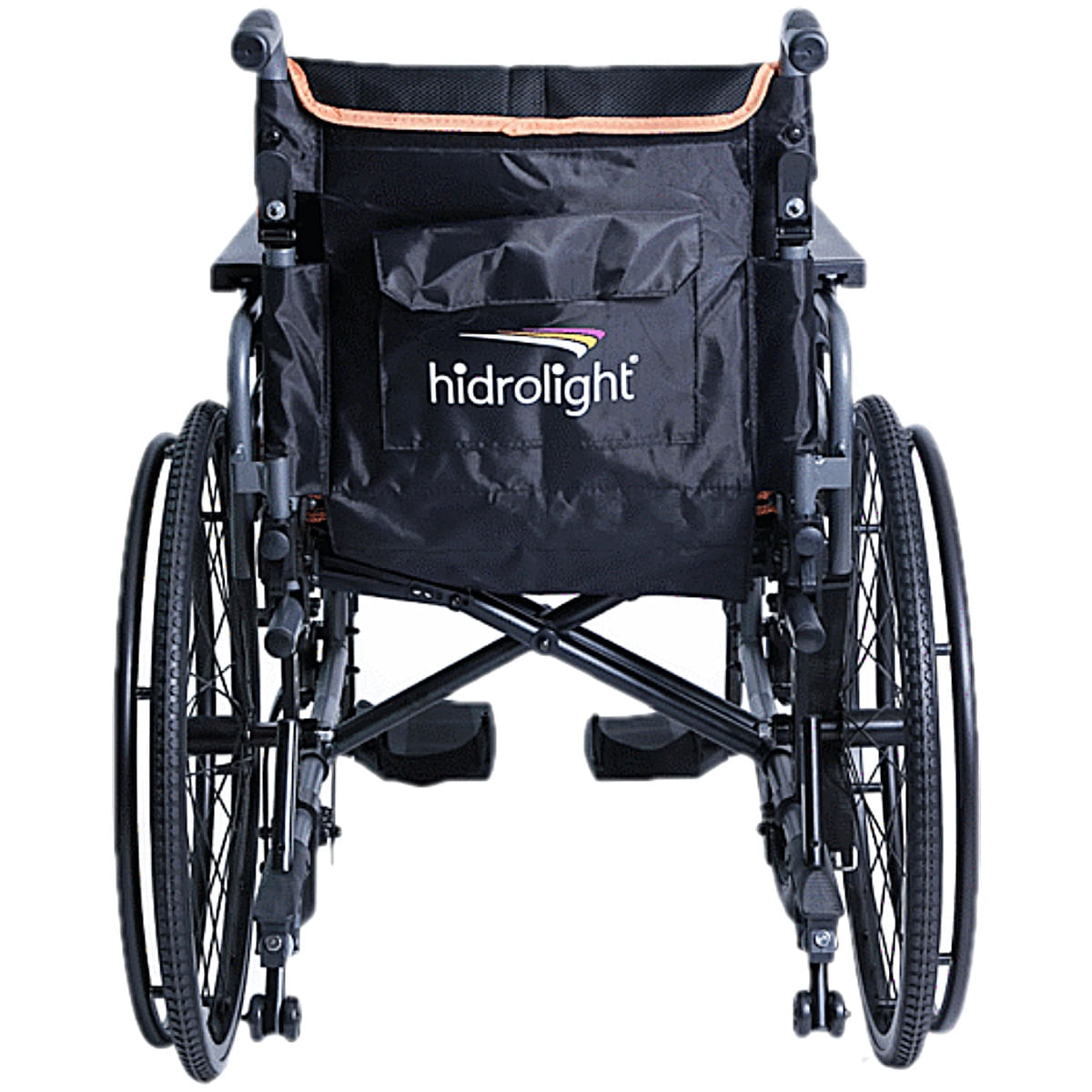 Cadeira De Rodas Alumínio Premium Max Até 150kg Assento 40cm Hidrolight