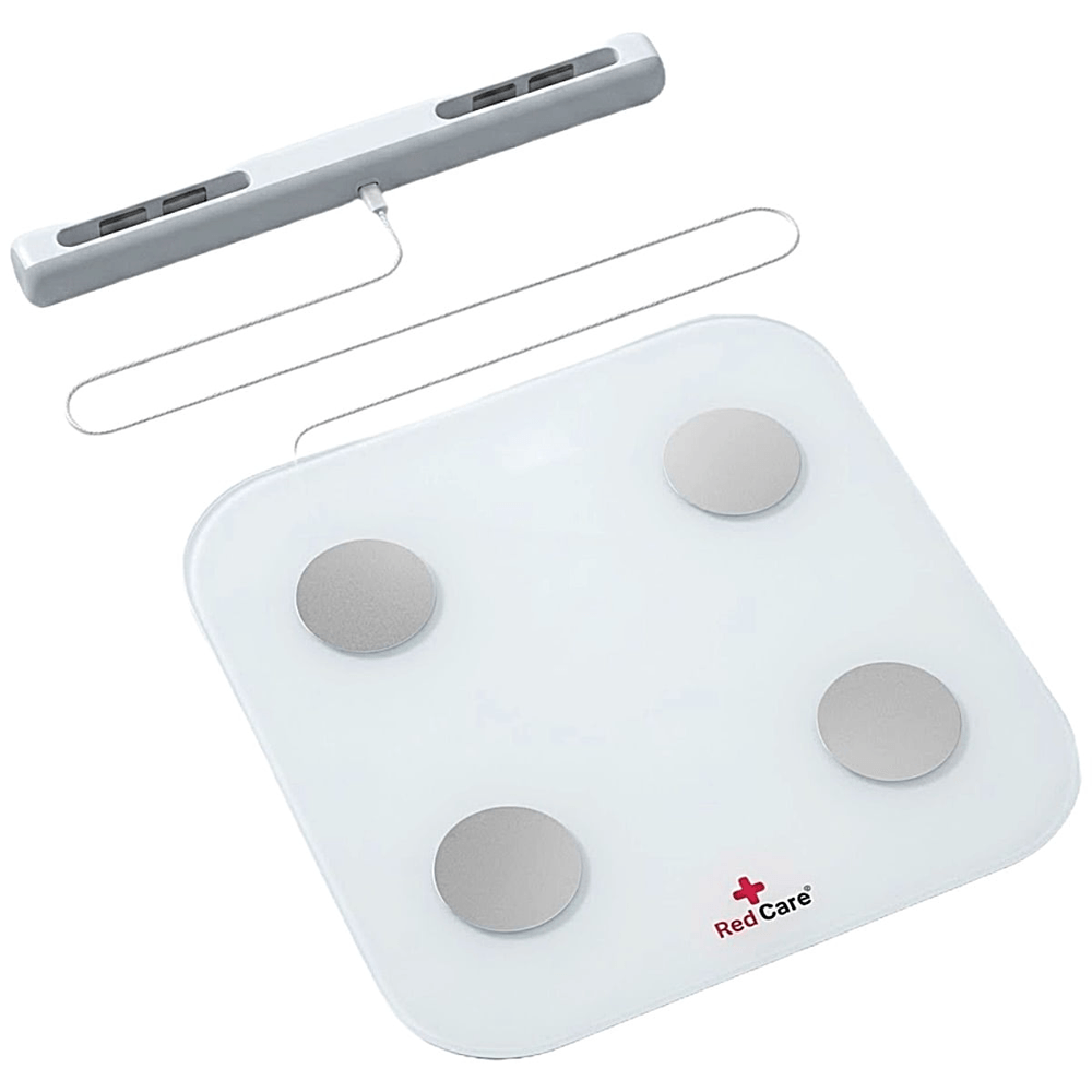 Balança Red Care Digital Bioimpedância Medidor Imc Bluetooth