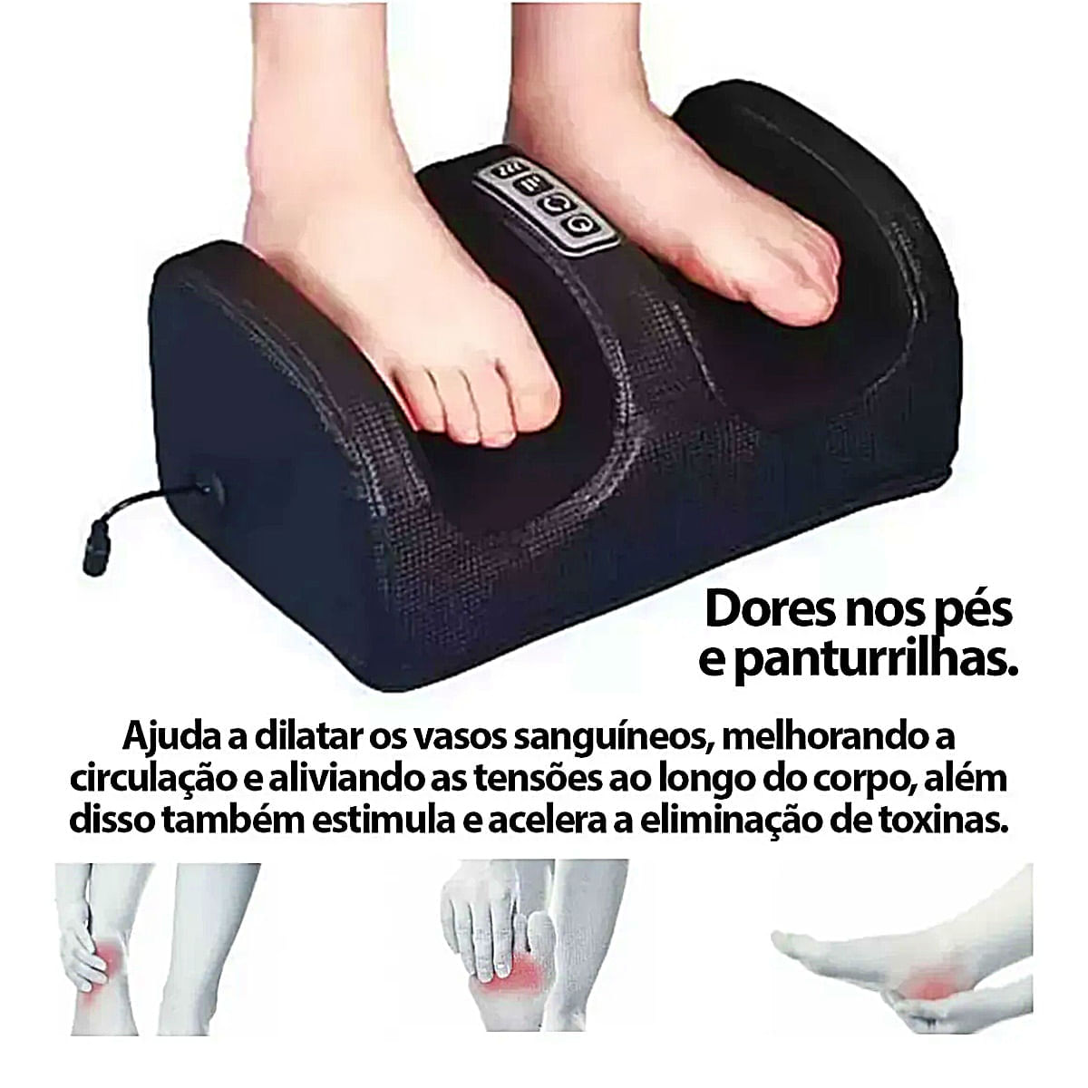 Massageador Para Os Pés Shiafoot Massager Bivolt