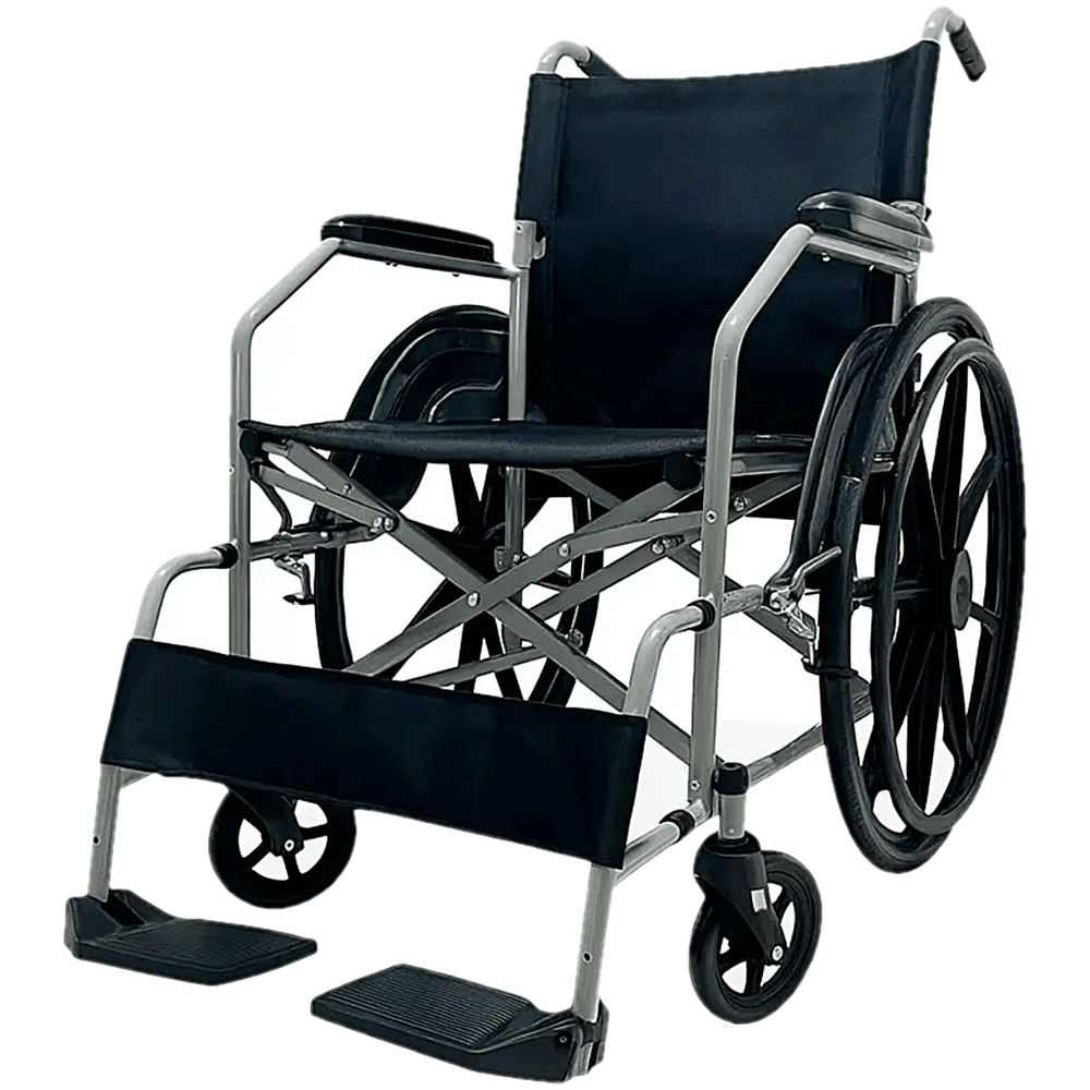 Cadeira Rodas D100 Pop Dellamed Até 110kg Encosto Rebatível