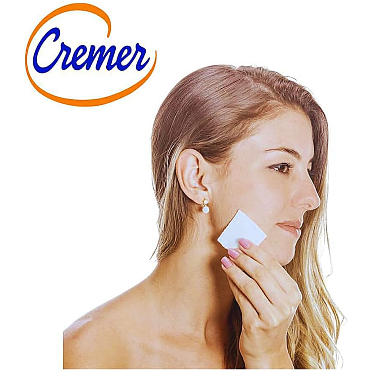 Quadradinhos de Algodão Cremer Sem Perfume 250 Unidades