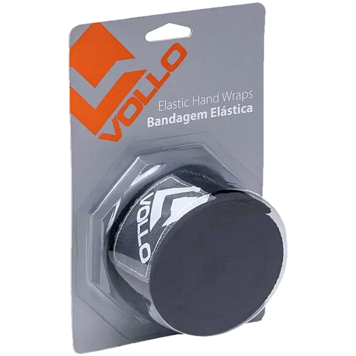 Bandagem Esportiva Elástica VFG Vollo 3 Metros Preta