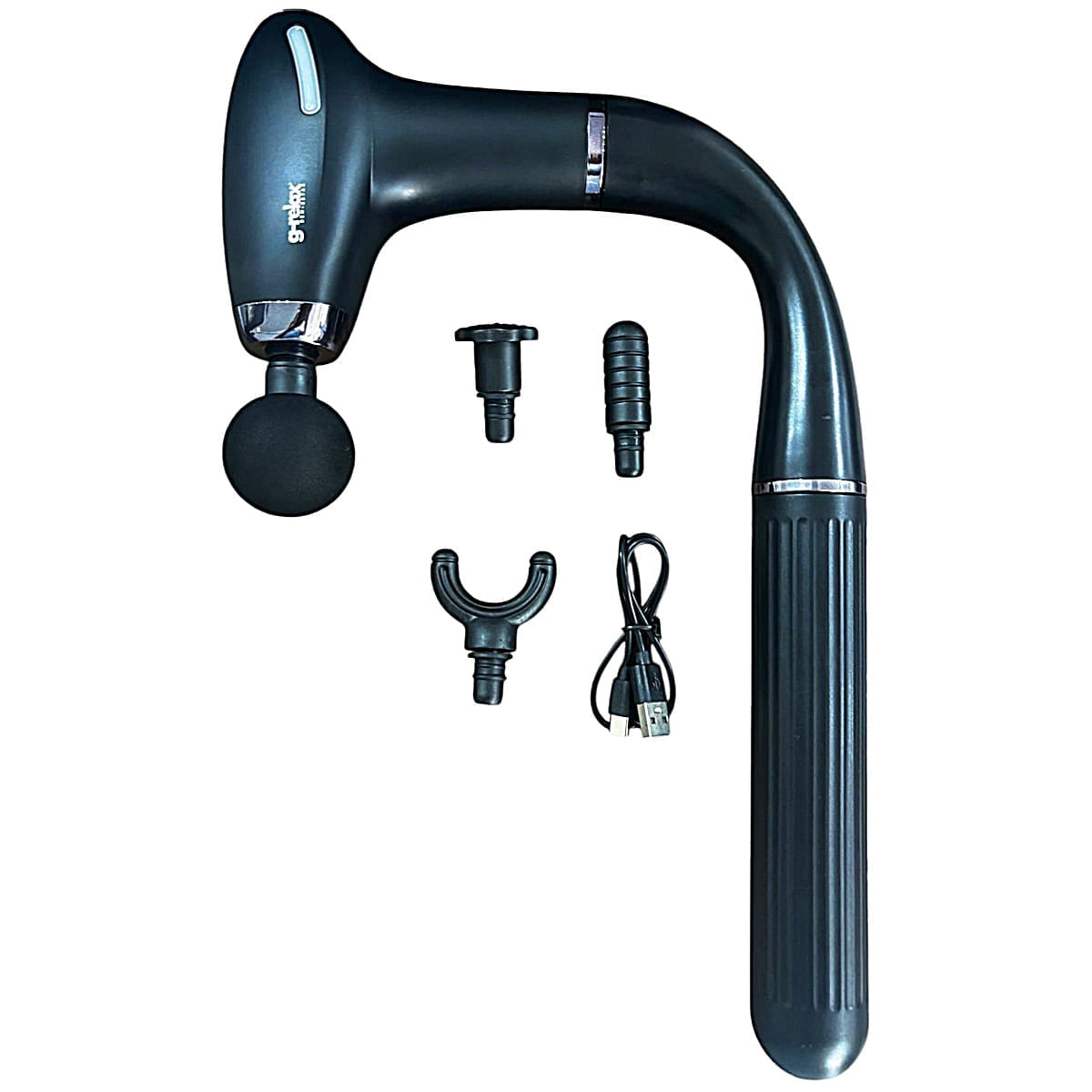 Massageador Muscular Profissional Mega Gun Longo Alcance