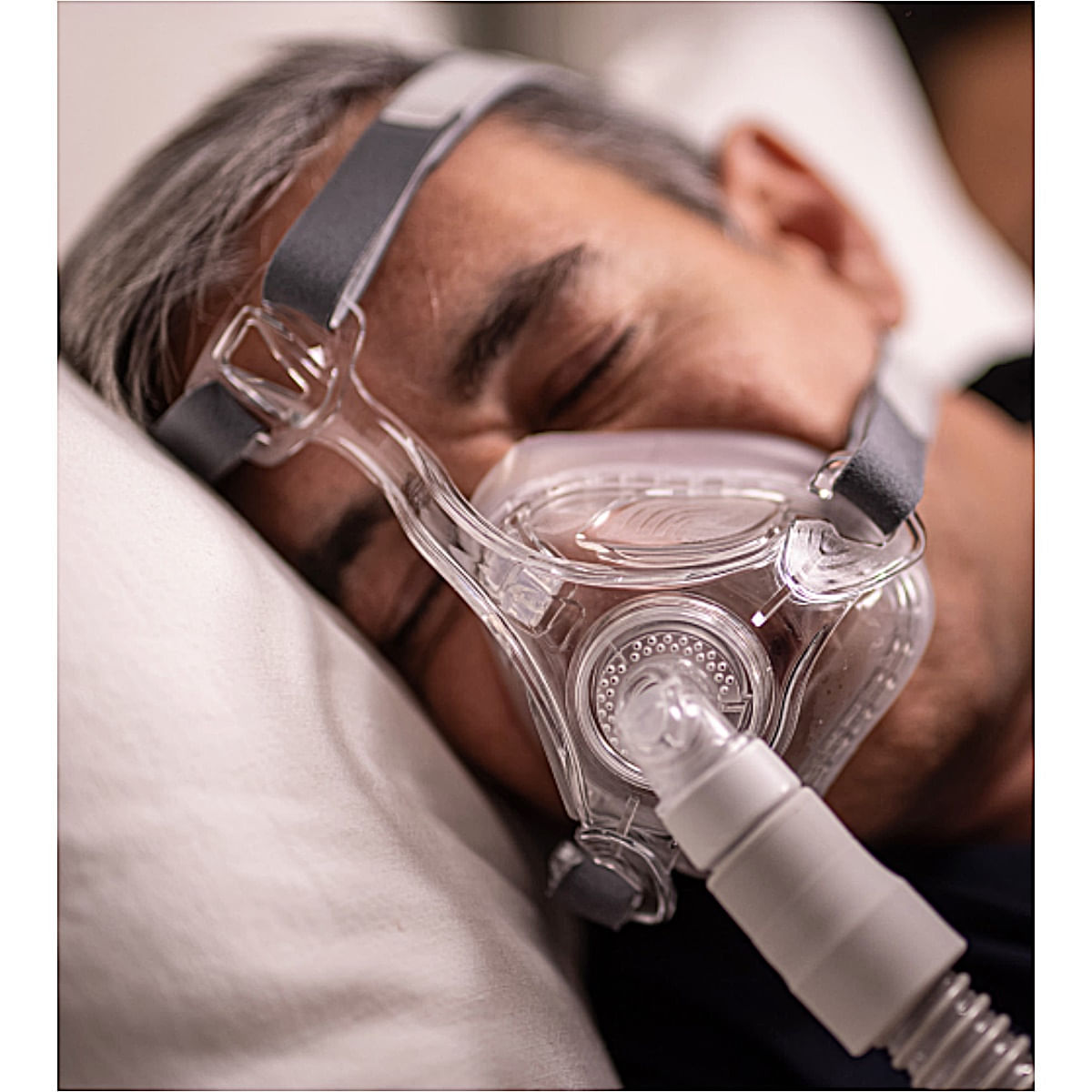 Máscara Facial Para CPAP Respireo Soft 472550 Tamanho G