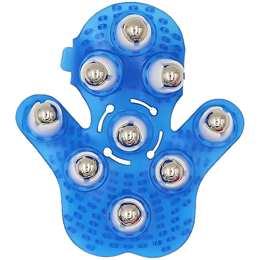 Luva Massageadora Corporal Com Esferas Supermedy