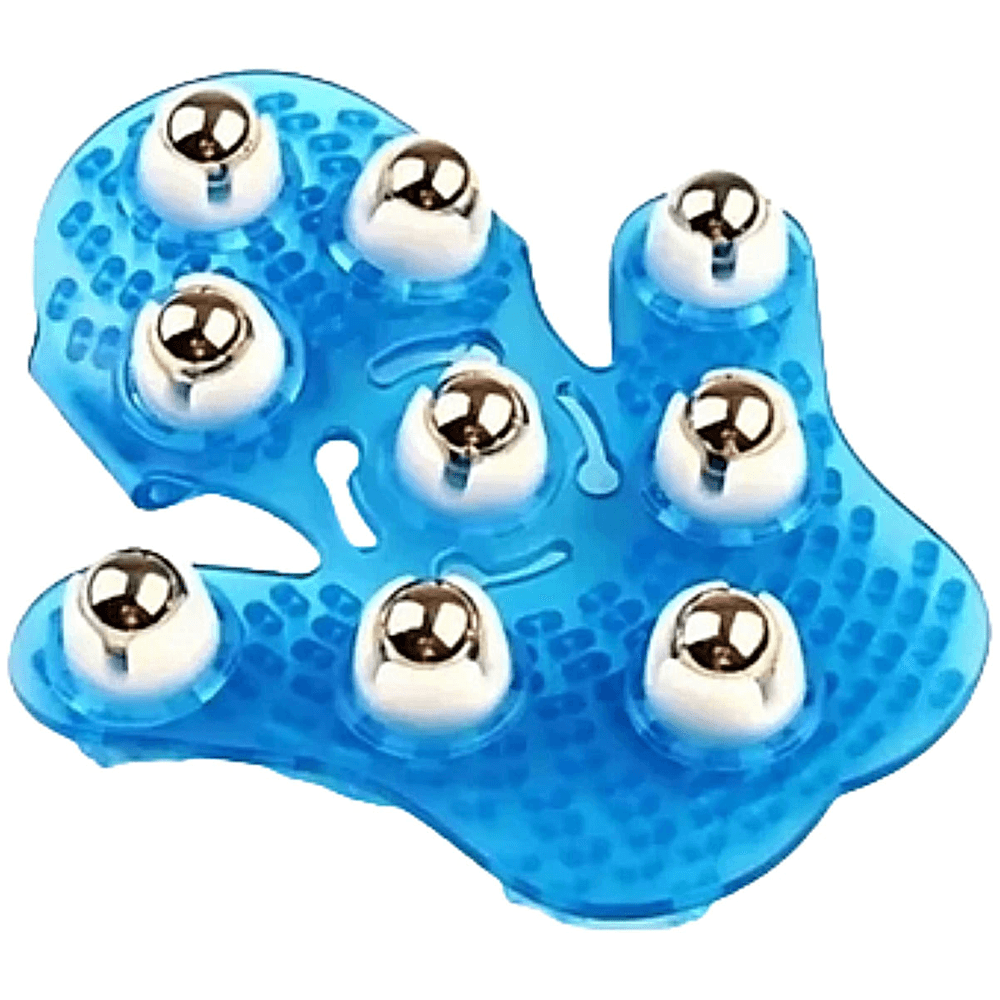 Luva Massageadora Corporal Com Esferas Supermedy