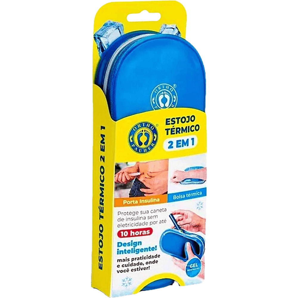 Estojo Porta Caneta De Insulina E Bolsa Térmica 2 Em 1 Ortho Pauher AC509
