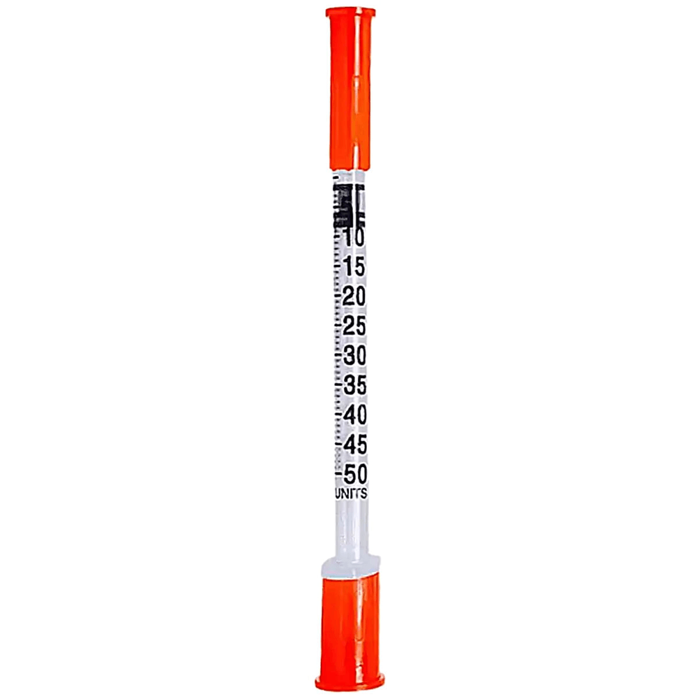 Seringa Insulina Uniqmed 0,5ml 12,7x0,33mm 29G 10 Seringas