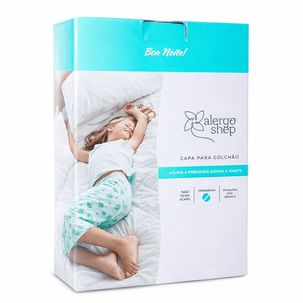 Capa Antiácaro Super Soft Para Berço Alergoshop Berço Padrão
