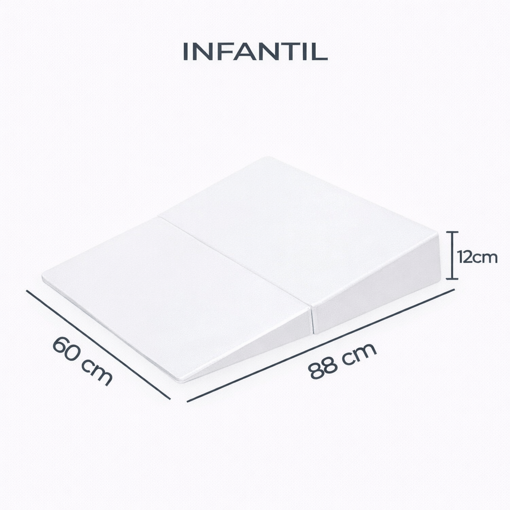 Capa Antiácaro Super Soft Para Travesseiros Anti Refluxo Alergoshop Infantil