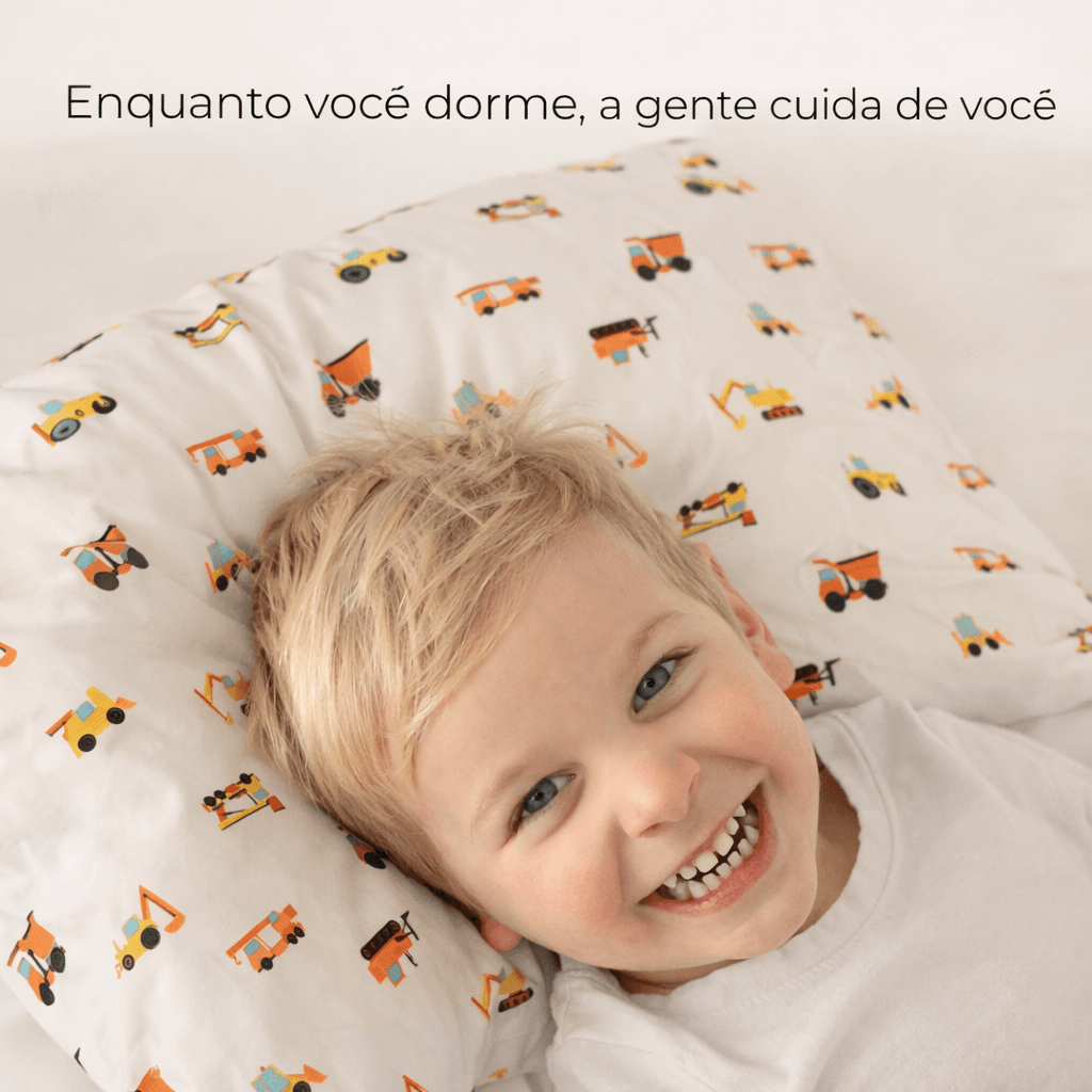Capa Antiácaro Super Soft Para Travesseiros de Bebê Alergoshop 30cm x 40cm