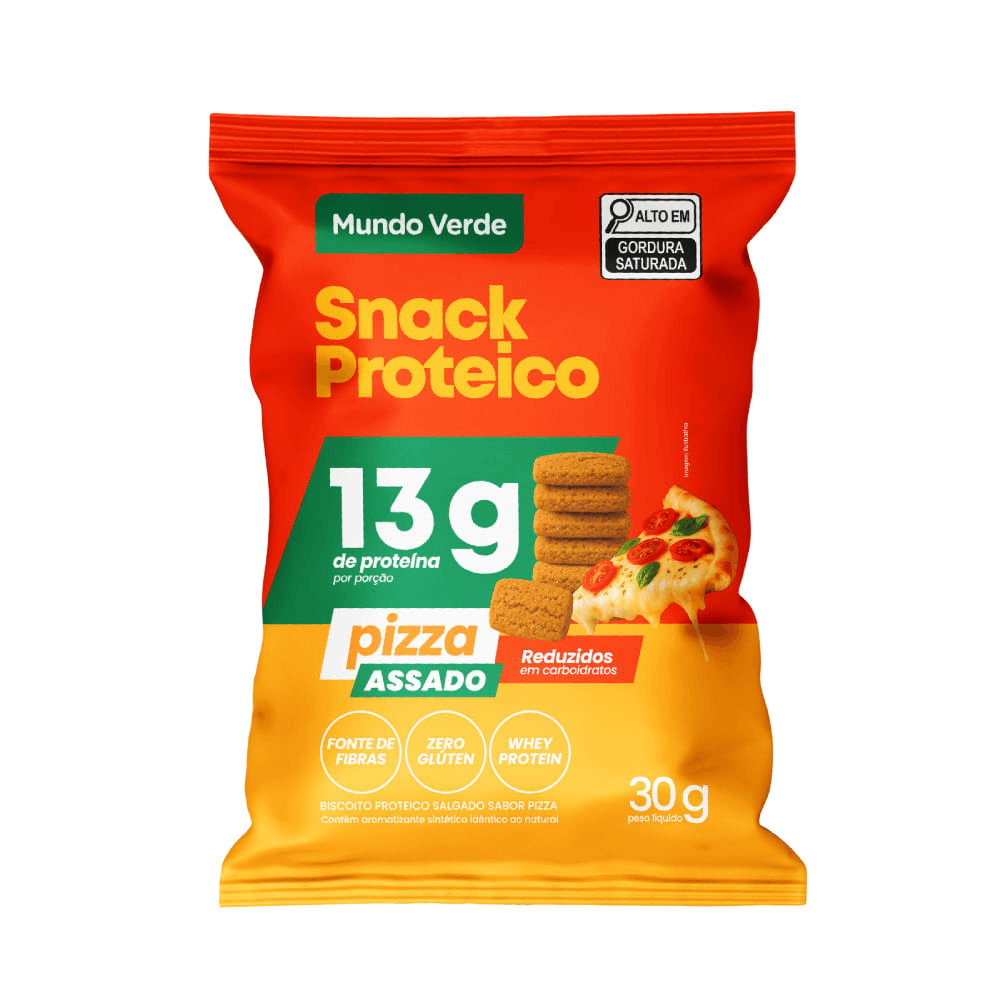 Snack Proteico Pizza Mundo Verde 30g