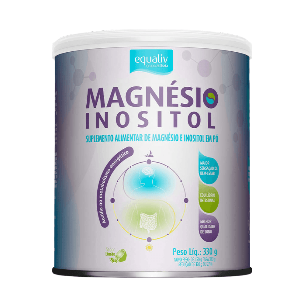 Magnésio Inositol Limão Equaliv 330g